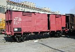 Carro merci chiuso tipo Ghkkms n. 2183 161 5 750-0