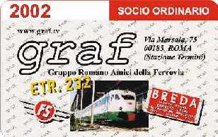 Tessera GRAF 2002